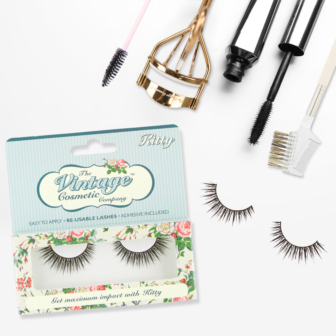 Kitty False Strip Lashes