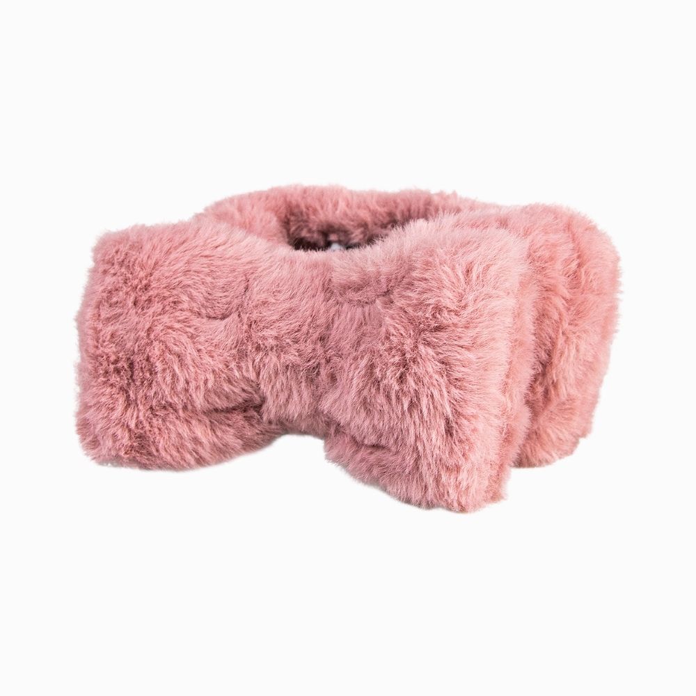 Delilah Luxe Makeup Headband Pink | The Vintage Cosmetic Company display picture 3