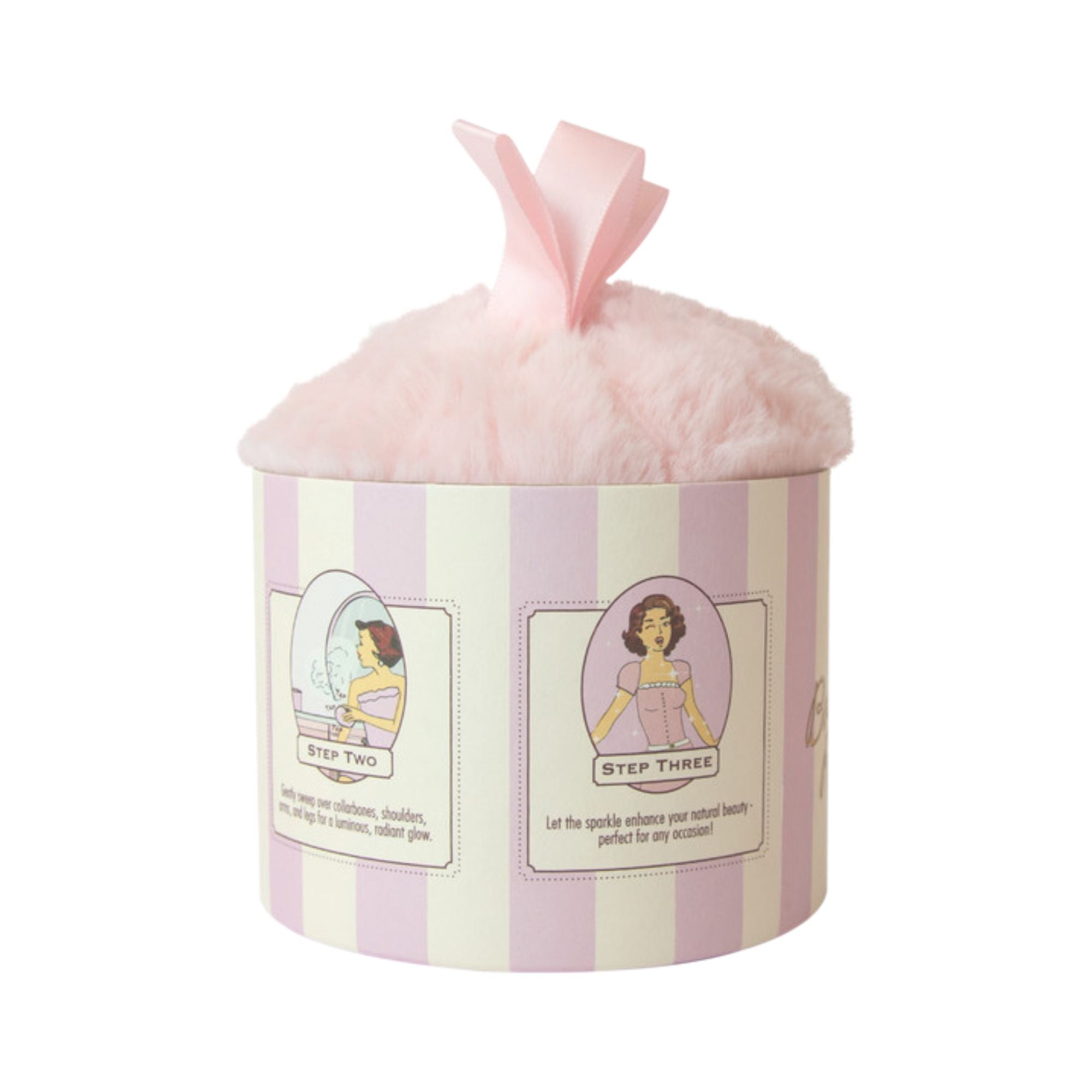 Vintage Body Shimmer Powder Puff 10g
